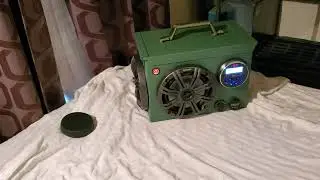 Ammo Box Speaker With Radio