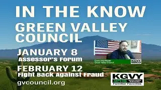 In The Know - David McAllister Executive Director of The Green Valley Council on KGVY