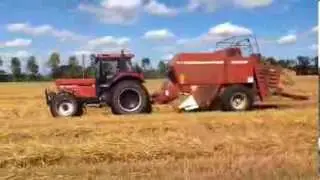 Høstvideo 2013, IH431, 966, 856, 1255, Hesston 4800, 4210.