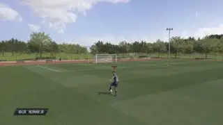 FIFA 22 - Ball roll scoop turn fake