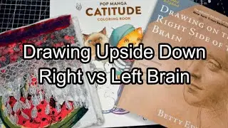 Drawing Upside Down: Left vs Right Side of Brain