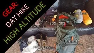 High Altitude in September - Basic Gear to Pack for a Day Hike and Early Fall Summit