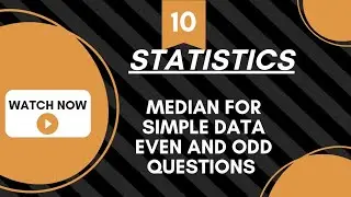 Median for simple data Even and odd Questions