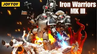Unboxing New Joytoy Warhammer 40k - Iron Warriors MKIII Tactical Squad