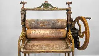 RUSTY Wringer TRANSFORMED Into Luxury Furniture
