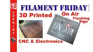How to CNC Mill a PCB for 3D printed On-Air Sign on X-Carve