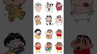 which schinchan is more cute#schinchan #asmr #cute #funny #anime
