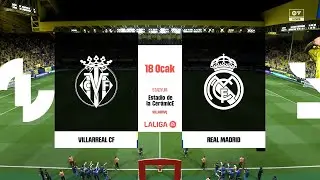 VİLLARREAL-REAL MADRİD|LALİGA|FC|