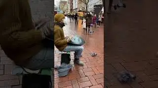 Street Music in Hannover [Handpan Music]