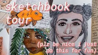 Sketchbook Tour of a Non Artist 2019 //Sarah Bo