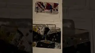 The Process of Slumping Fused Glass #youtubeshorts #art #fusedglass #slumping