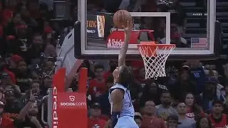 Ja Morant Chasedown Block on Jalen Green