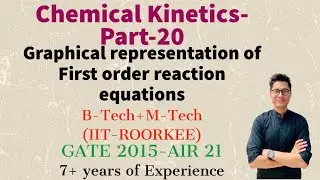 Chemical Kinetics-Part-20|Graphical Representation of First Order reaction equations|IIT-JEE|NEET|