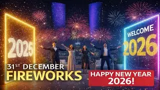 Happy New Year 🎊 Countdown to 2026 !Qatar Lusail Boulevard 31st Night Celebration Part - 2