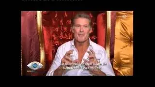 David Hasselhoff - Thank you & Goodbye to Promi Big Brother Germany 17.September 2013