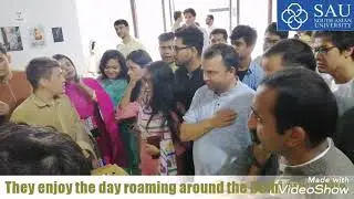 The celebration of Eid at SAU, New Delhi, India 2019