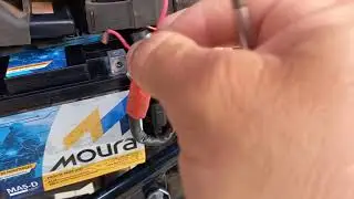 como trocar a bateria da moto Bros 160 modelo 2019