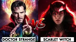 Doctor Strange Vs Scarlet Witch | Battle Comparison | In Hindi | BNN Review