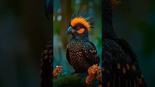 Most Beautiful Bird in the World 🦜✨ | Nature&rsquo;s Living Jewel #nature #aicreator #ai