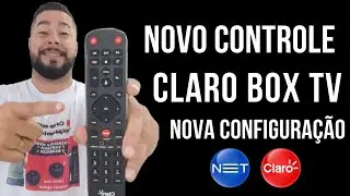 (INCR&Iacute;VEL) como configurar NOVO CONTROLE CLARO BOX TV 4 K ULTRA HD