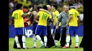 Late Paulinho goal sends resilient Brazil into final