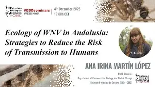 EBD Seminars | Ana Irina Martín López