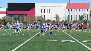 Nick Johnson #88 (Blue) Halifax Argos vs Fall River Dragons