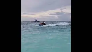 Jet ski in Maldives | Sun Siyam Vilu Reef #maldives #ocean #sunsiyam #island #travel #beach #jetski