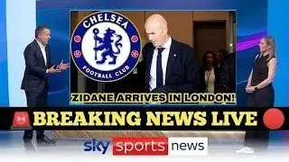 Zinedine Zidane Replaces Enzo Maresca As New Chelsea Manager🔥 Sky Sports Confirm✅ Chelsea Latest💣💥