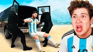 SECUESTRAN a MESSI en GTA 5... ⚽️🔫 (Mods)