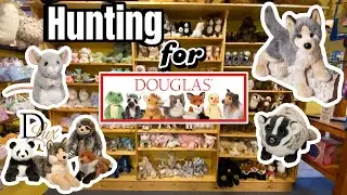 DOUGLAS Thrift Hunt! &bull; Cuddle Toy Plushie Shopping DLux Soft Stuffed Animals Thrifting and New Store
