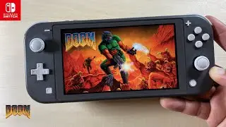 DOOM (1993) Nintendo Switch Lite Gameplay
