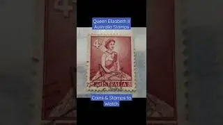 Queen Elizabeth II Australia Stamps #shorts #philately #rarestamps