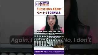Abacus Small Friends Formula +3 = +5 &minus; 2 | Easy Addition Tricks for Beginners