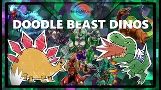 CDP: Triple D - Doodle Beast Dinowrestler Dinosaur, ft. Flowerdino