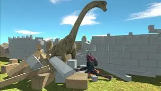 Castle Battle NEW UNIT KOZAROG THE DEMON  vs All UNITS - Animal Revolt Battle Simulator