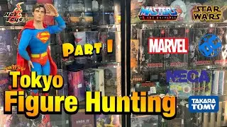 Hot Toys Tokyo Akihabara FIGURE HUNTING! Japan Pt 1 Mattel Takara Kenner Star Wars Marvel DC ホットトイズ