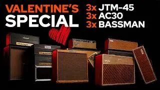 3 iconic amp lineages for Valentine's: JTM-45, AC30, Bassman - greatest love stories in amp history