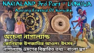 Nagaland Tour | Nagaland 3rd Part | নাগাল্যান্ড ভ্রমণ | Aoleang Festival 2023 Longwa | Konyak