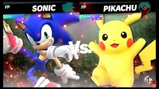 Super Smash Bros Ultimate Amiibo Fights &ndash; Request #23378 Sonic vs Pikachu