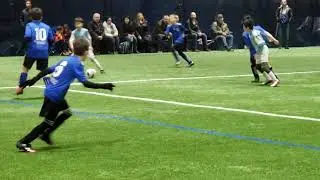 U 10 soccer Bradford eagles vs DFC academy first half