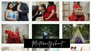 MY MATERNITY SHOOT Vlog || Indoor, Outdoor Shoot || My Motherhood Journey🩷