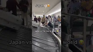 Japan vs the rest of the world 😂 😂 #travel #japan #cute #tokyo #trip #airplane #airport