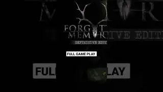HORROR GAMES || FORGOTTEN MEMORIES || Full Game Play Video #viral #shorts #youtubeshorts
