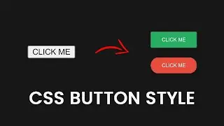 How To Style Button Using CSS