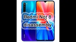 redmi note 8 disassembly