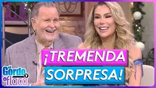 Ninel Conde fue el regalo de Navidad de Raúl de Molina: todo sobre su visita | El Gordo y La Flaca