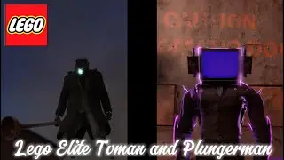 Lego Elite Tvman and Plungerman tutorial #lego #legotutorials #legoskibidi