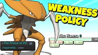 How to Win Pokemon Battles EASILY using WEAKNESS POLICY KABUTOPS