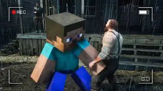 Steve (Minecraft) VS Tommy (Red Dead Redemption 2)